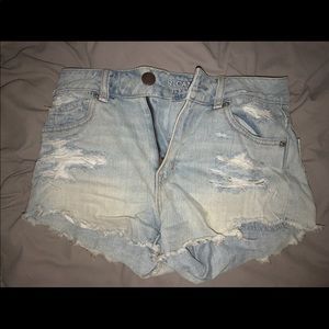 American eagle high waisted shorts